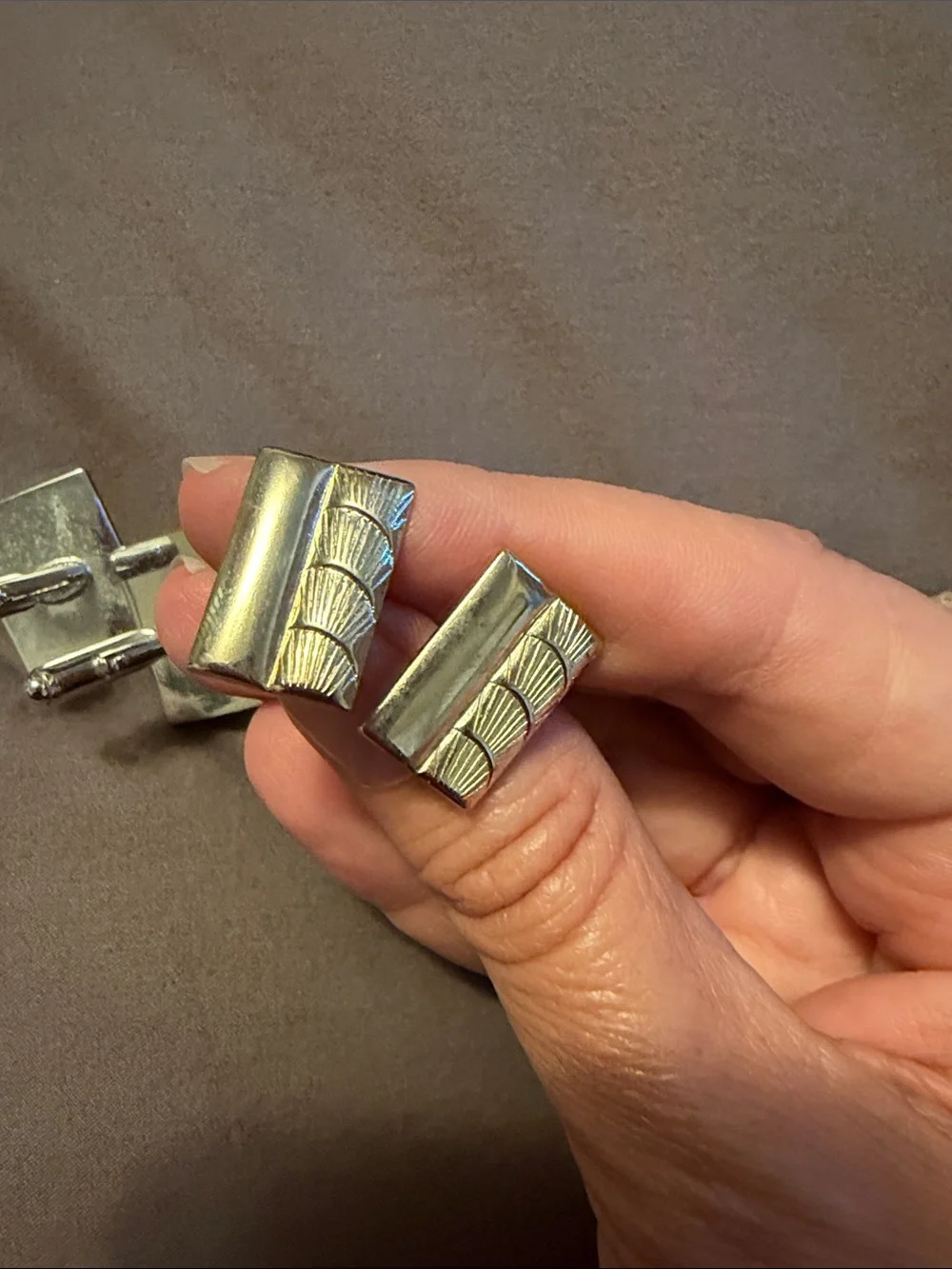 Lot of 3 Pair Assorted‎ Vintage Cuff Links